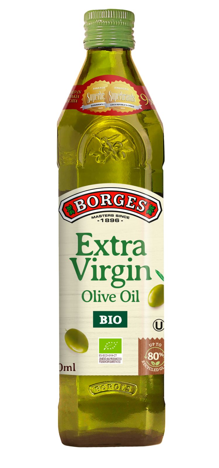 Borges Eco Natura Bio extra panenský olivový olej 500 ml