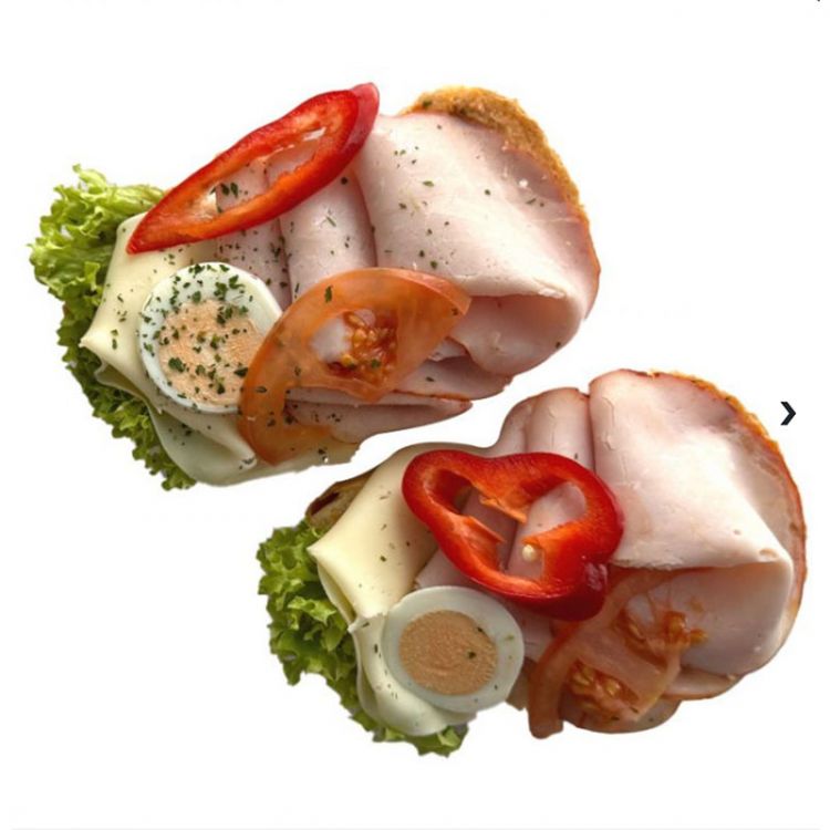 DUO Obložený chlebíček šunkový 220g