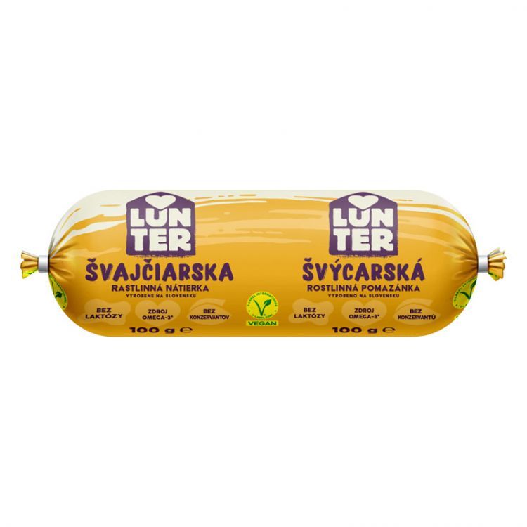 LUNTER Švajčiarska nátierka 100g
