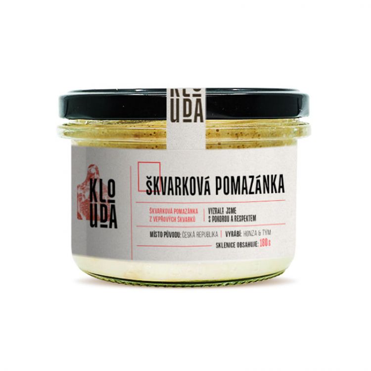 Maso Klouda Oškvarková pomazánka 180g