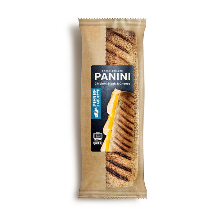 Pierre Baguette Panini kurací steak a syr 170 g