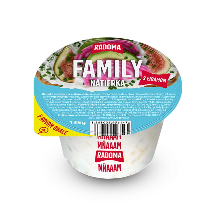 Radoma Family nátierka 135g