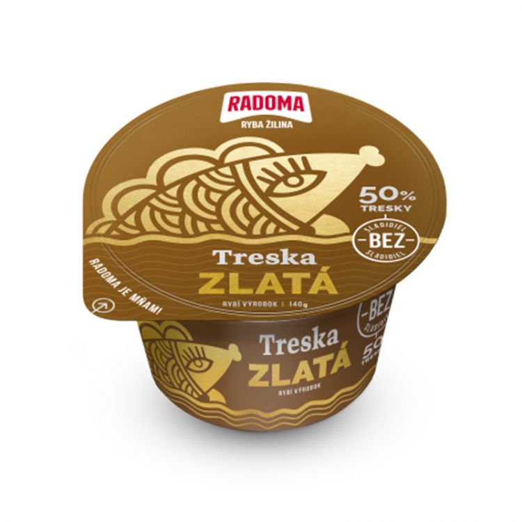 Radoma Treska ZLATÁ 140g
