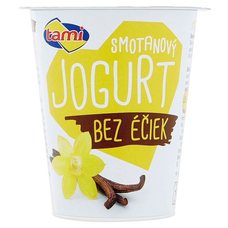 Tami Smotanový Jogurt Vanilkový bez Ečiek 135 g