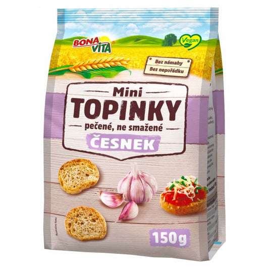 Bonavita Mini Topinky s cesnakom 150 g