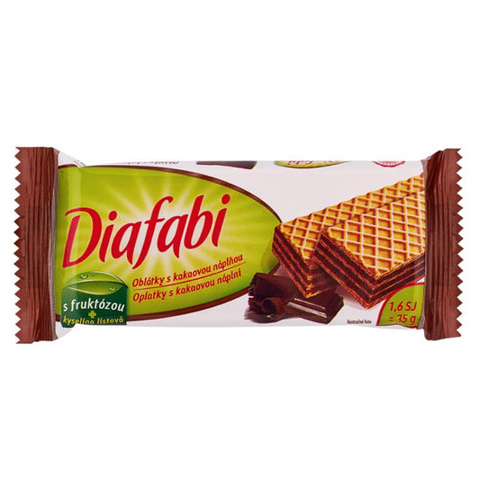 DIAFABI Oblátky kakaove 35 g