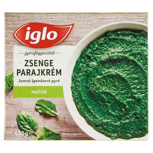 Iglo Pyré jemné špenátové 450 g