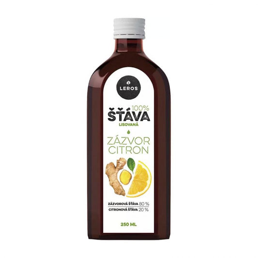 Leros Šťava Zázvor 250 ml