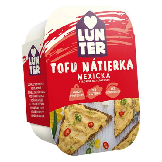 LUNTER Tofu Mexická nátierka Premium 150 g