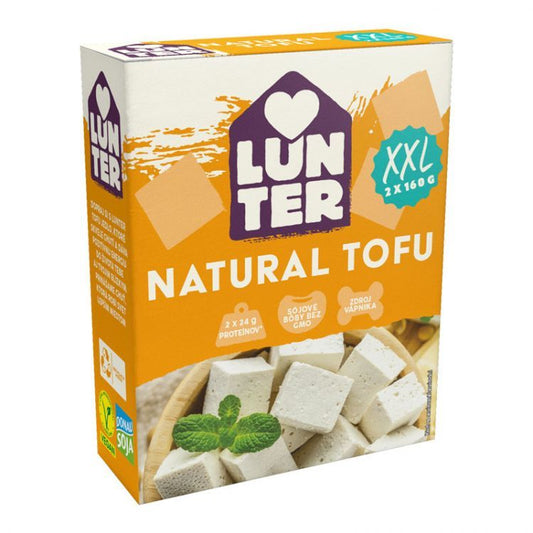 LUNTER XXL TOFU naturálne 2x160 g