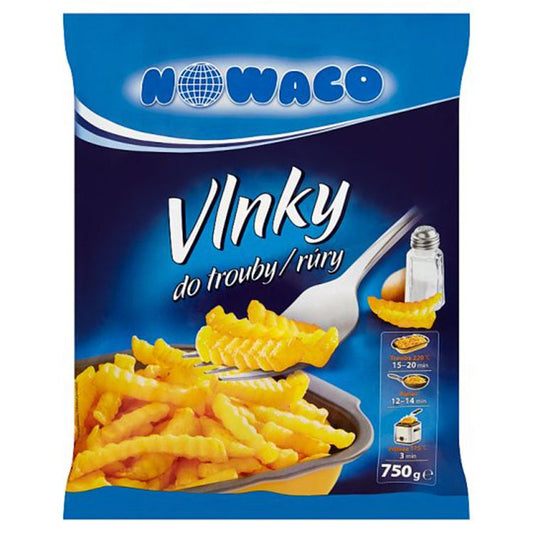 Nowaco hranolky vlnky do rúry 750 g
