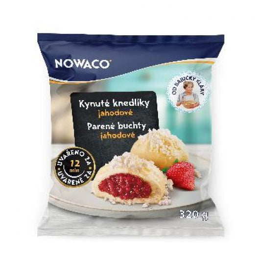 Nowaco parené buchty jahoda 320g