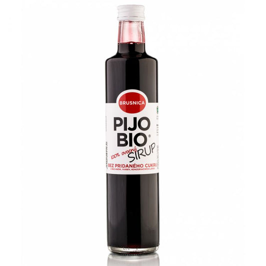 PIJO BIO Sirup Brusnica 500 ml
