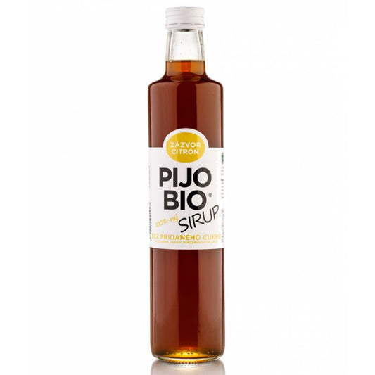 PIJO BIO Sirup Zázvor Citrón 500 ml