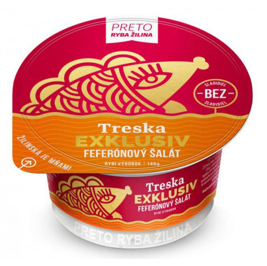 Radoma Treska Exklusiv s feferónovým šalátom 145g