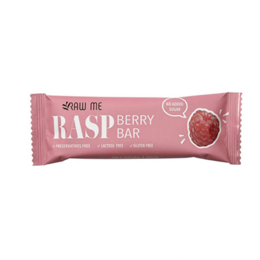 Raw Me RaspBerry bar – ovocná tyčinka s malinami 42g