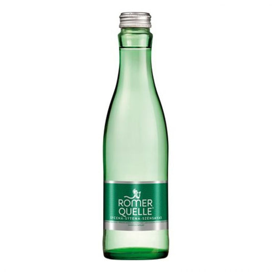 RÖMERQUELLE pramenitá minerálna voda perlivá 750 ml Sklo