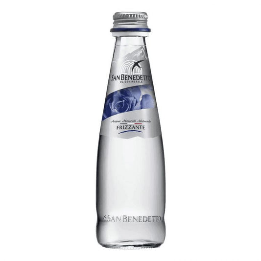 SAN BENEDETTO minerálna voda sýtená 250 ml Sklo
