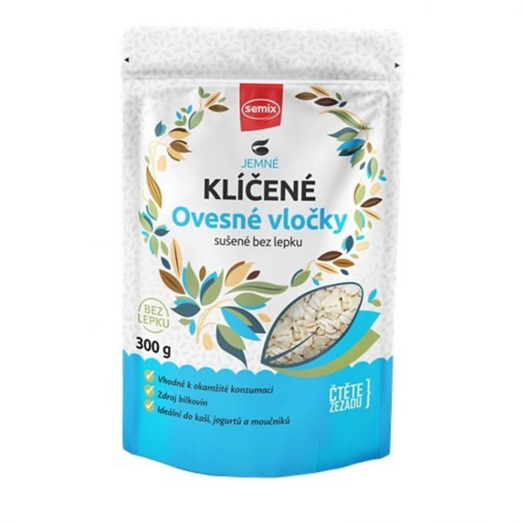 Semix Klíčené ovsené vločky  bez lepku 300g