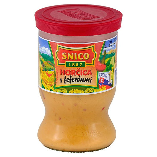 Snico horčica s feferónmi 180g