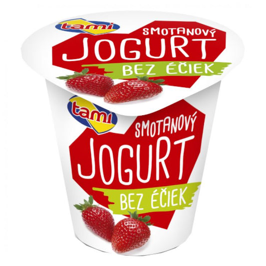 Tami Smotanový jogurt bez éčiek jahoda 135 g
